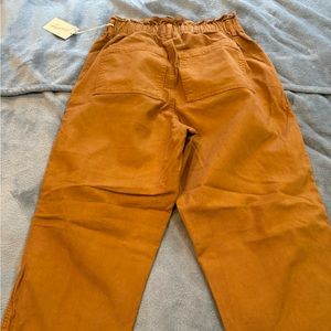 NWT paperbag waistband pants